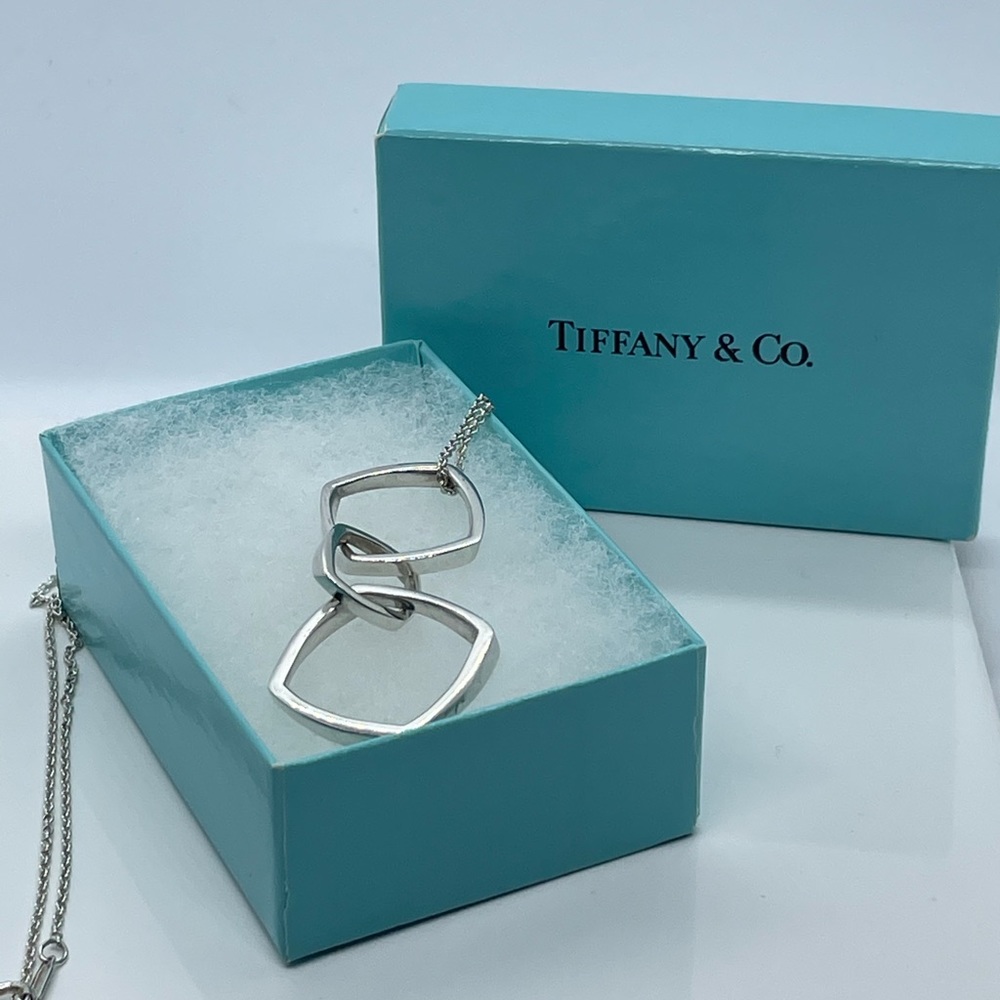 Tiffany & Co. Frank Gehry Torque Pendant Necklace